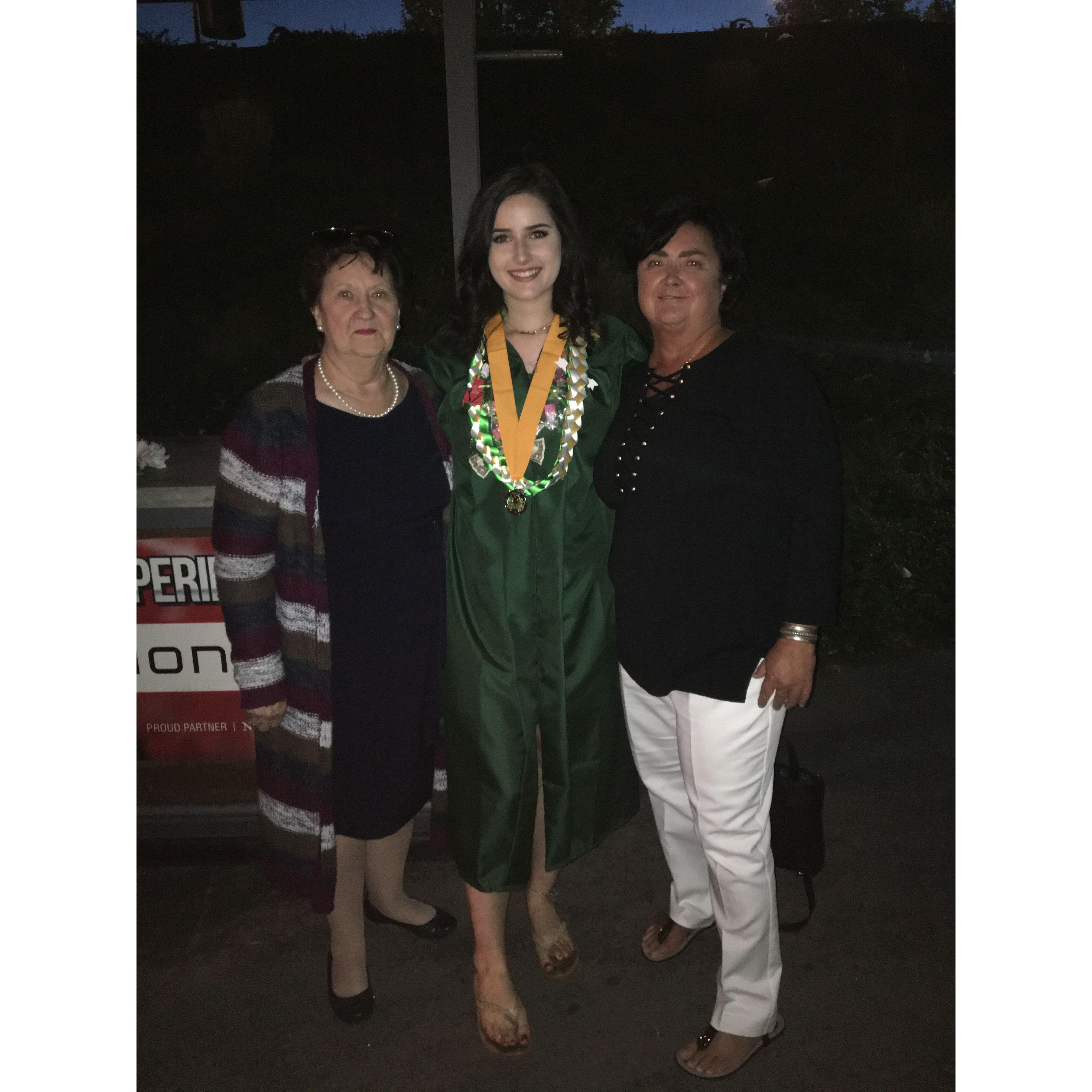 Celie's HS Graduation, June 2018