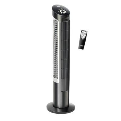 Seville Classics UltraSlimline 40&#34; Oscillating Tower Fan - Black
