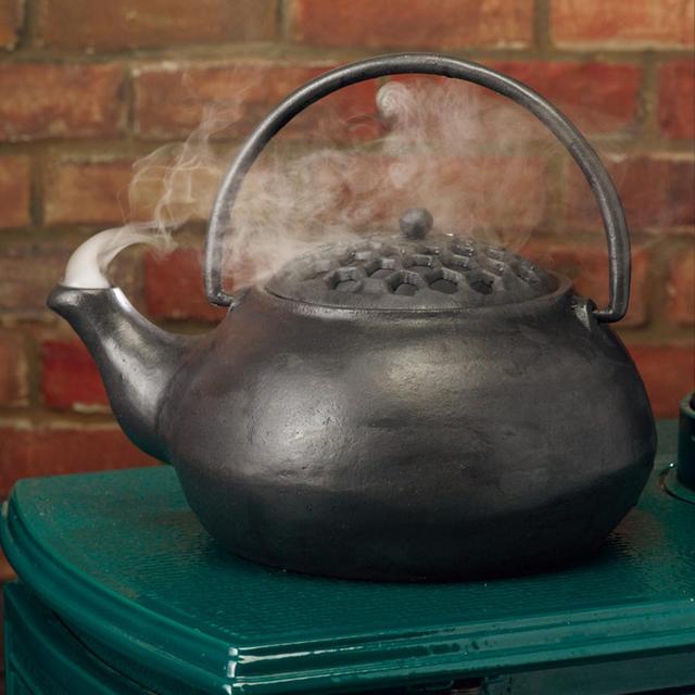 3 QT. Cast Iron Steamer Kettle - Black                        33892 BK