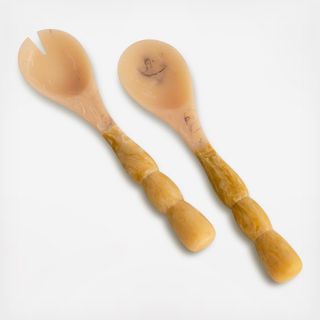 Resin Sorbet Salad Servers