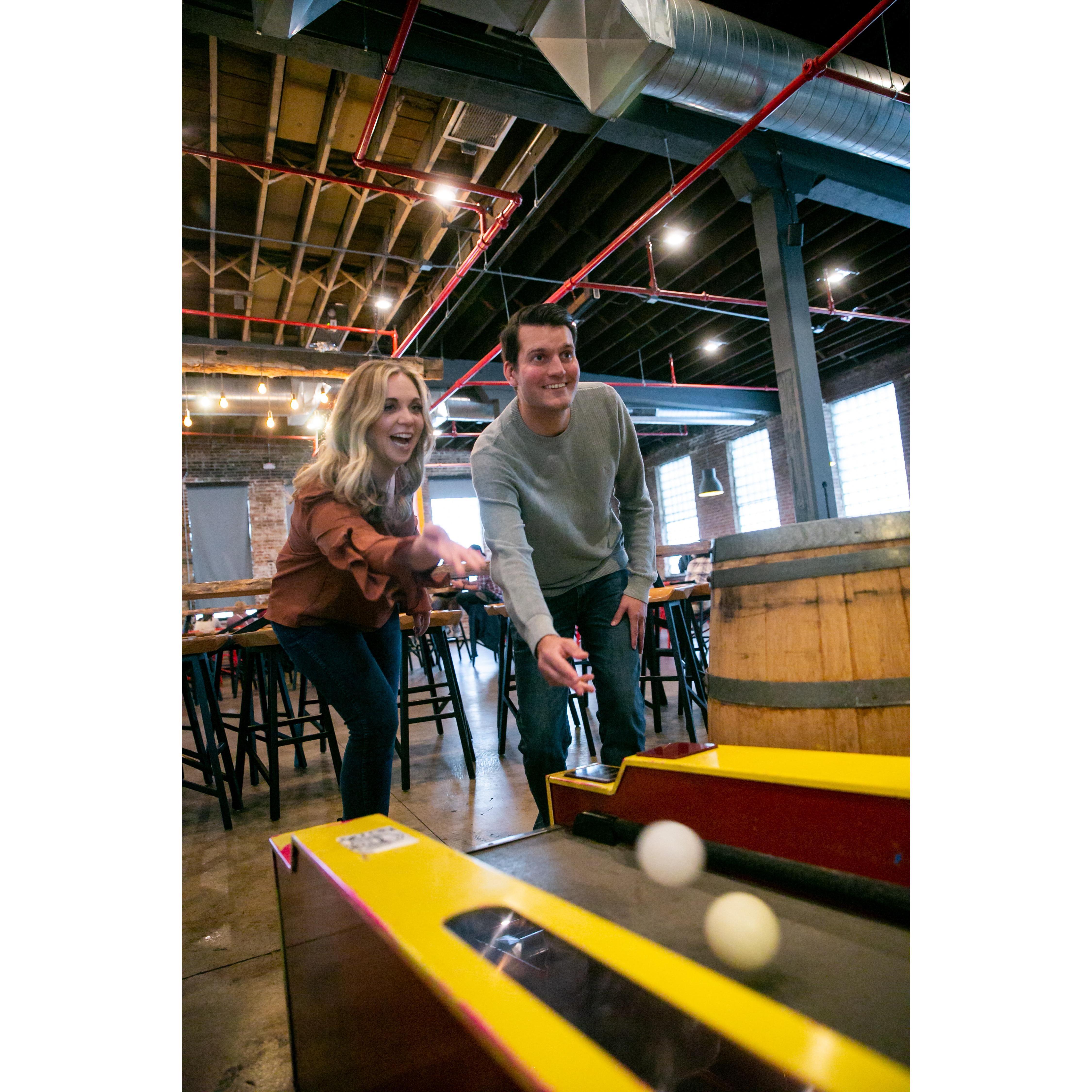 Always having a ball together