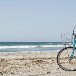 Bicycle Ride on the Beach