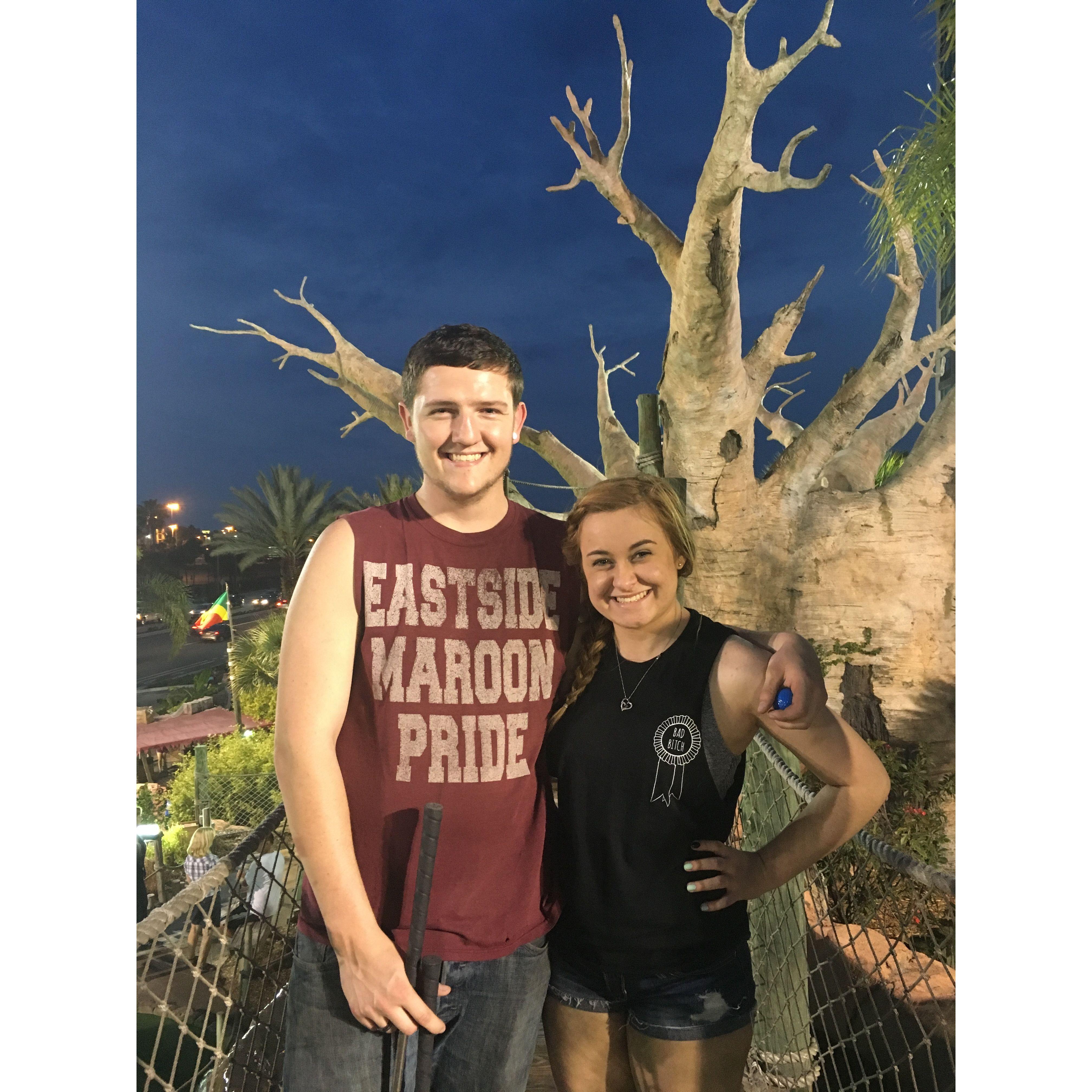 Our first vacation - Orlando, FL
March, 2016