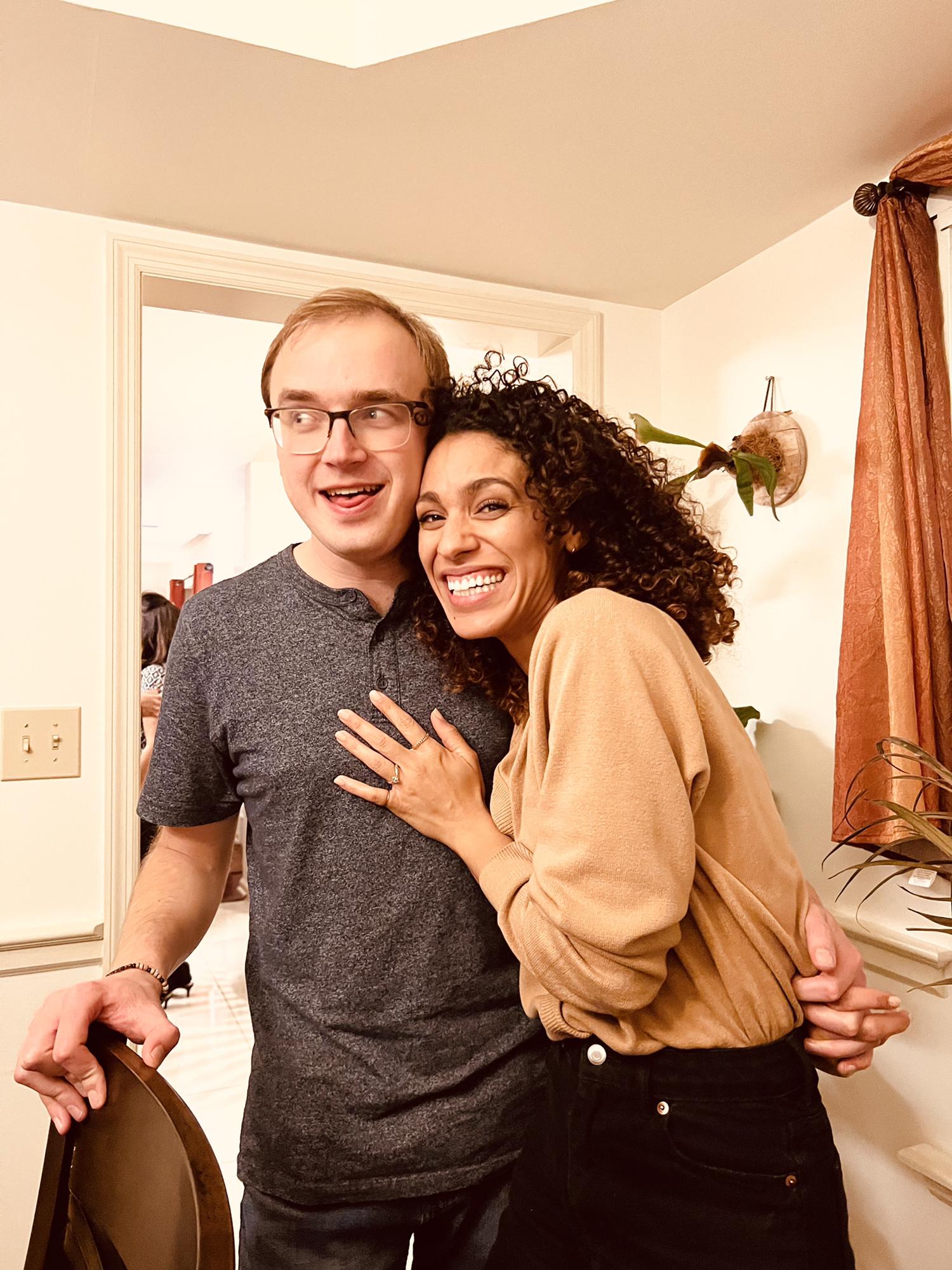 Engagement surprise dinner!
