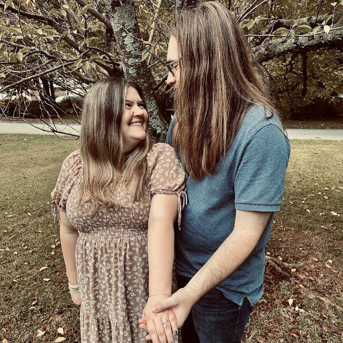 First engagement photo shoot! Taken by Mother of the Bride, Jenn Deese.