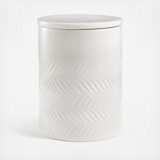 Fern Ceramic Canister