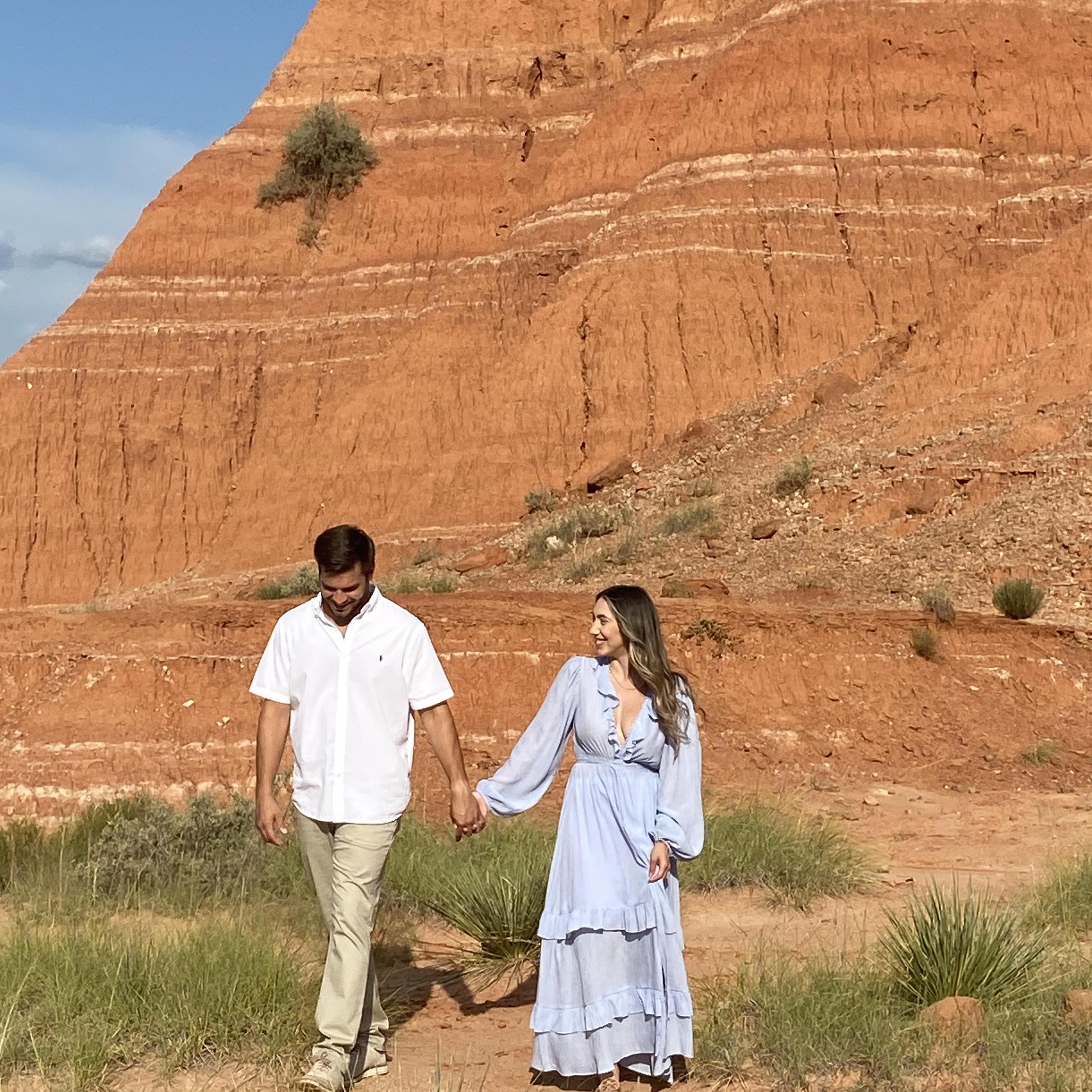 Our first trip to Palo Duro Canyon together.