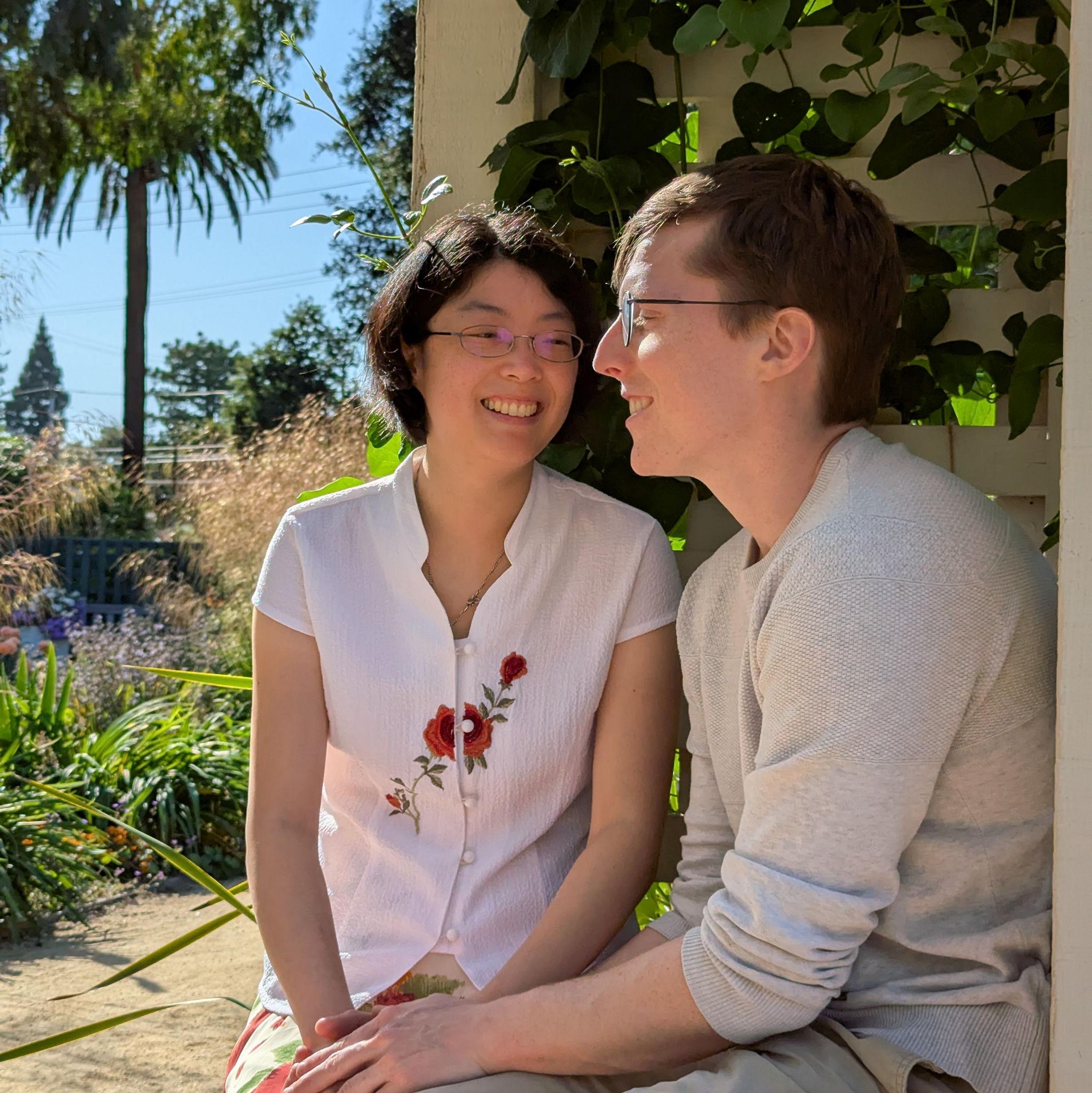 We have been described as "happy capybaras" in this picture.
