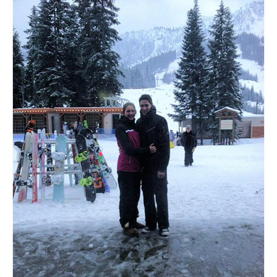 Ski trip and the first time we said "I love you"