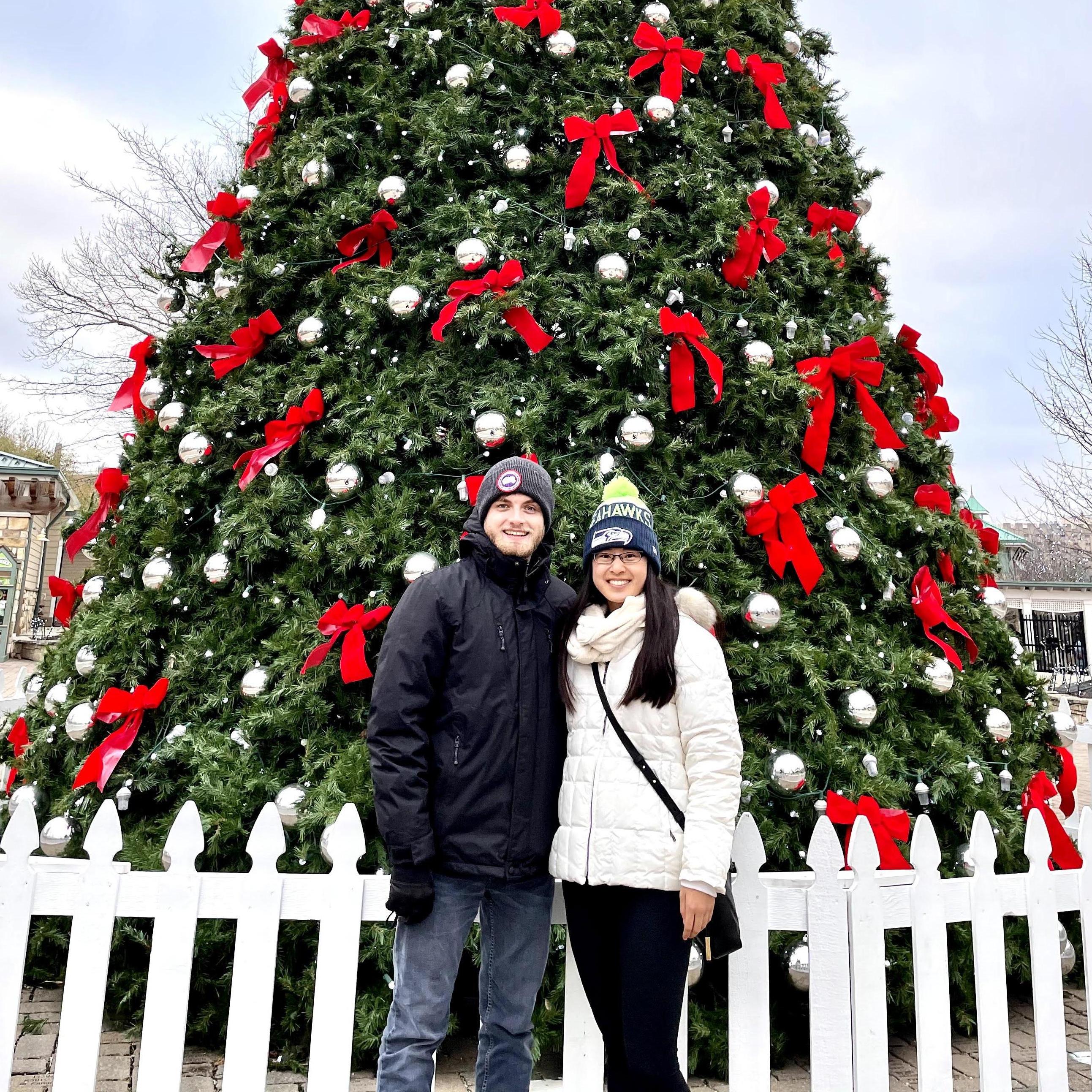 Our second annual Cinncinatti Zoo Christmas lights visit!