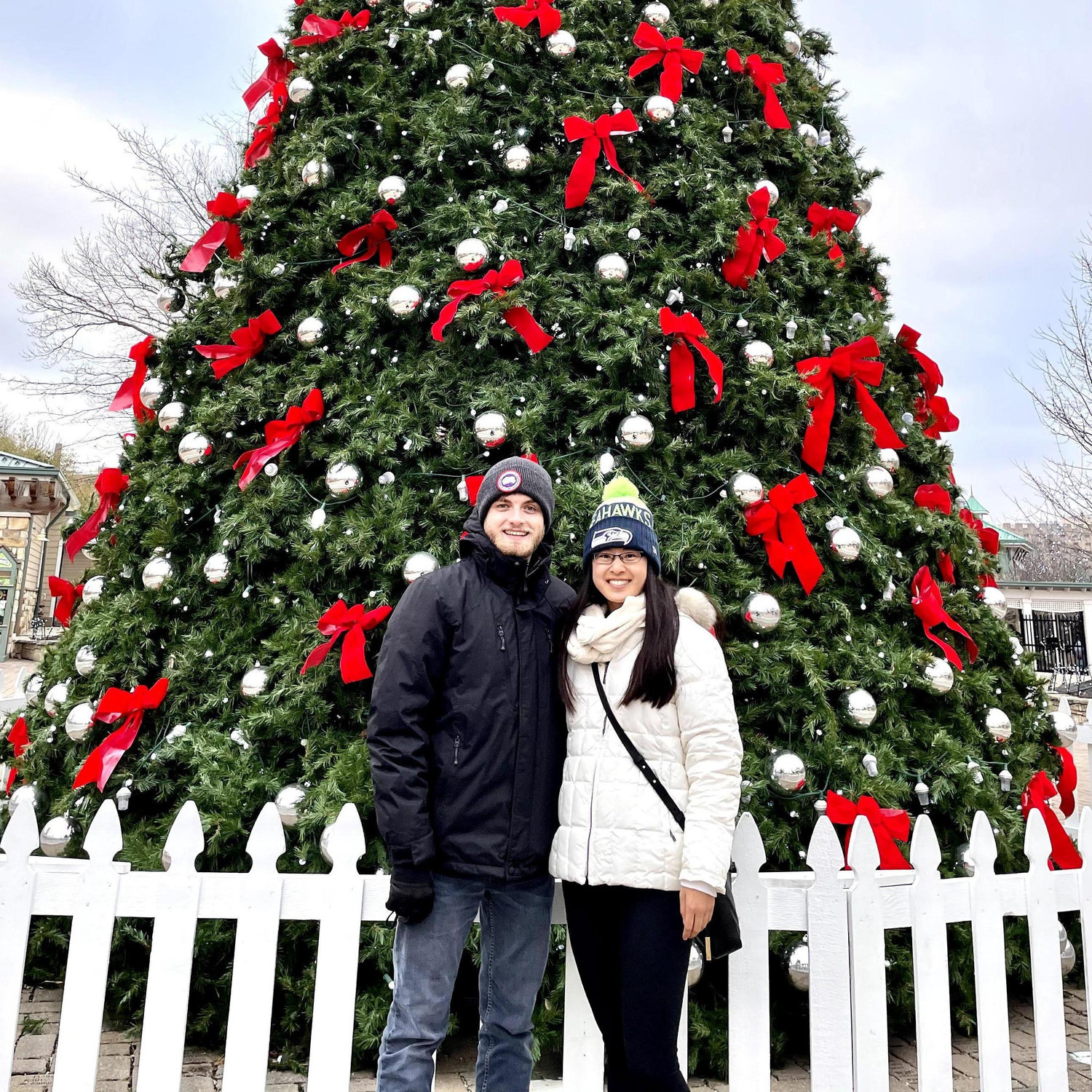 Our second annual Cinncinatti Zoo Christmas lights visit!