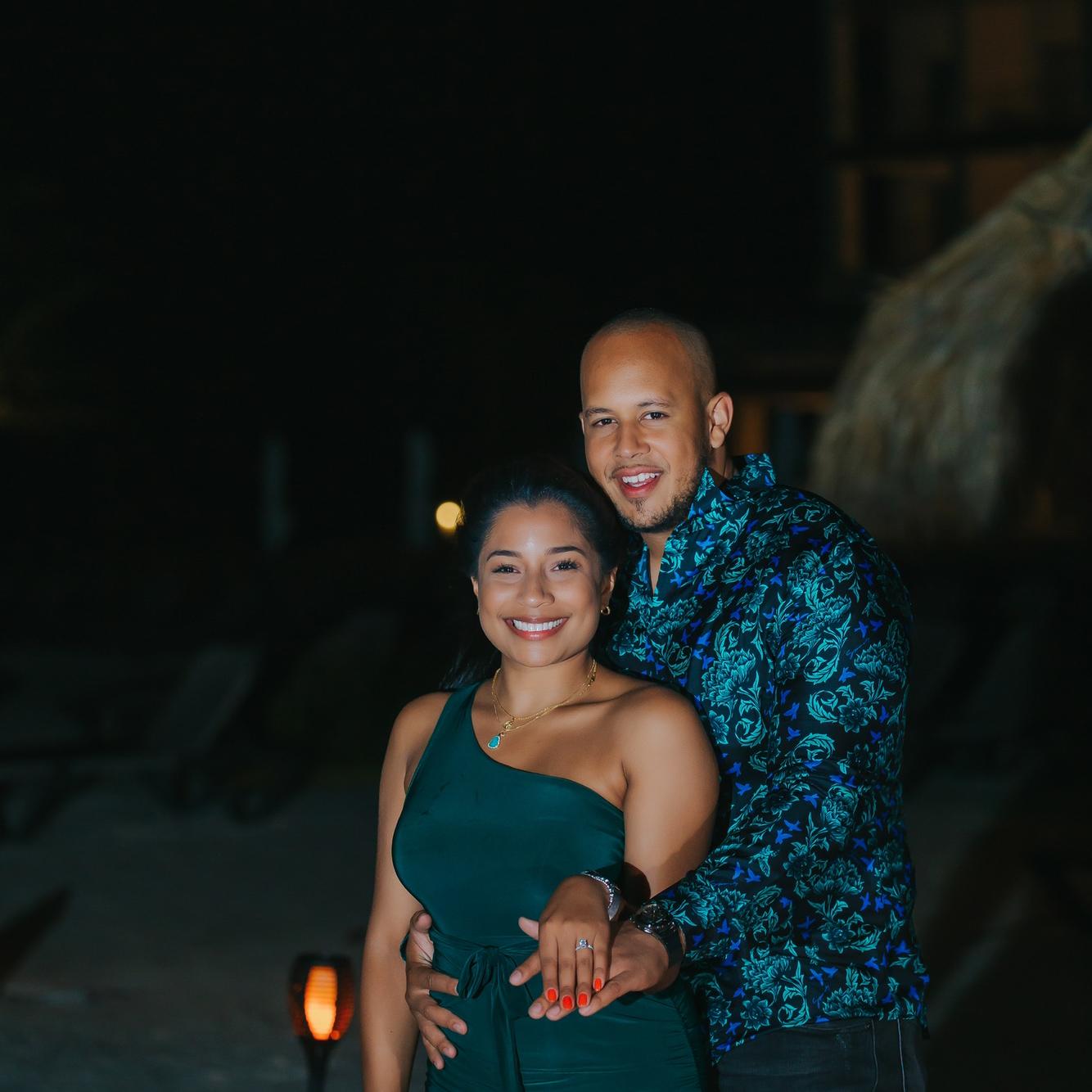 Andy & Laura got engaged Oct 1, 2020 in Punta Cana, DR 💍