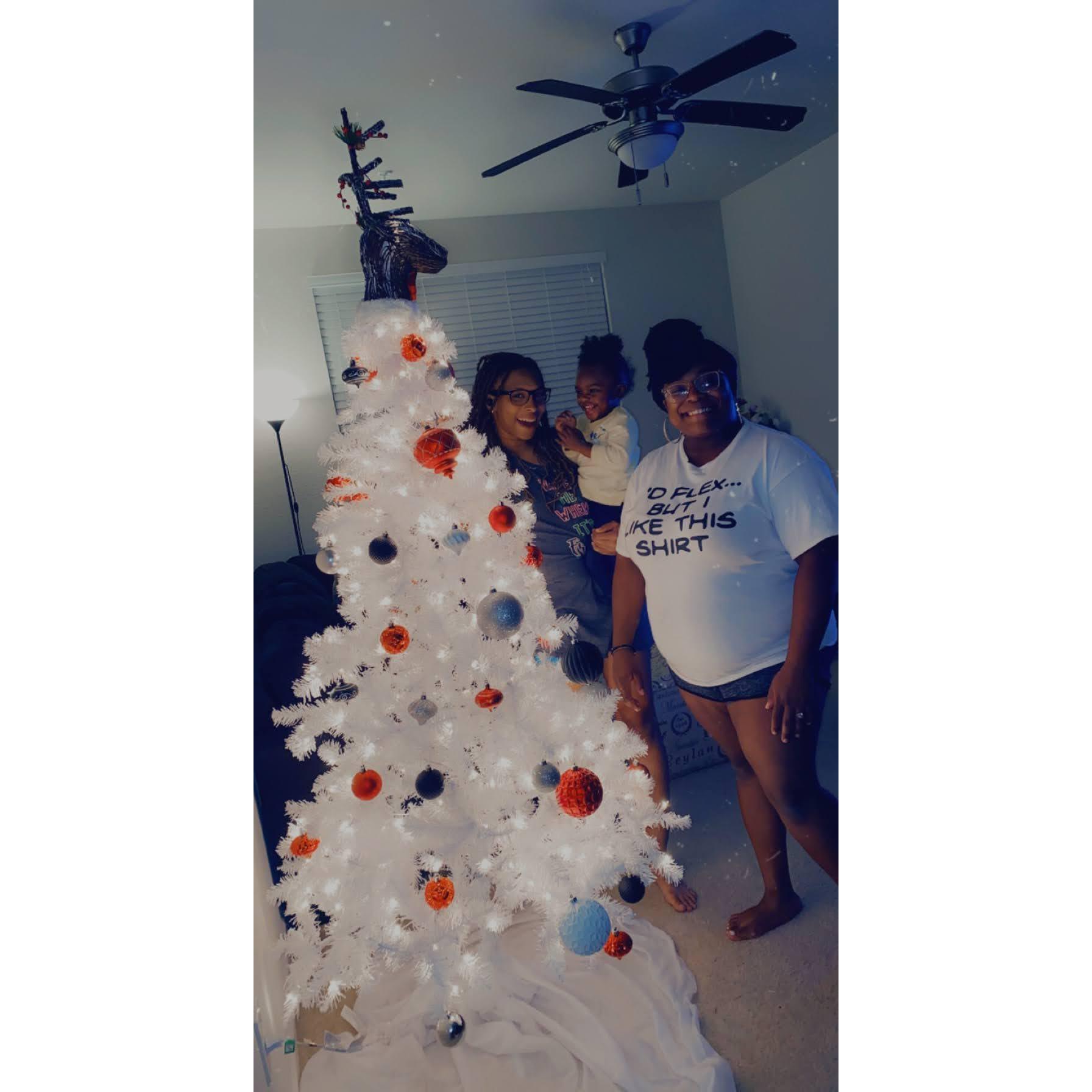 December 2020 Our first Christmas Tree as a Couple