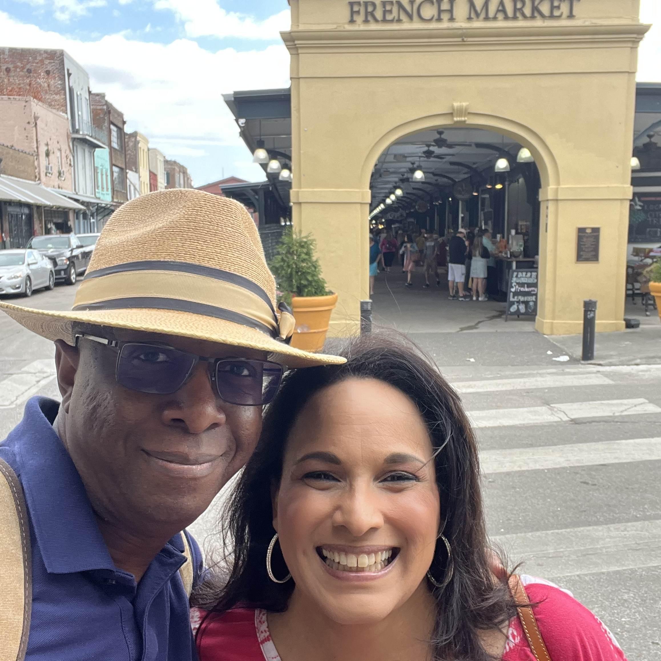 French Market, New Orleans.
