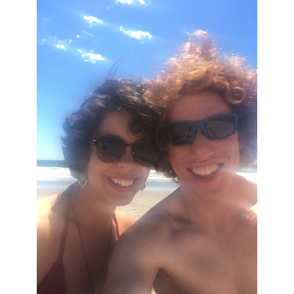 Our first beach trip together during Jacob's Pillow Dance Festival 2017.