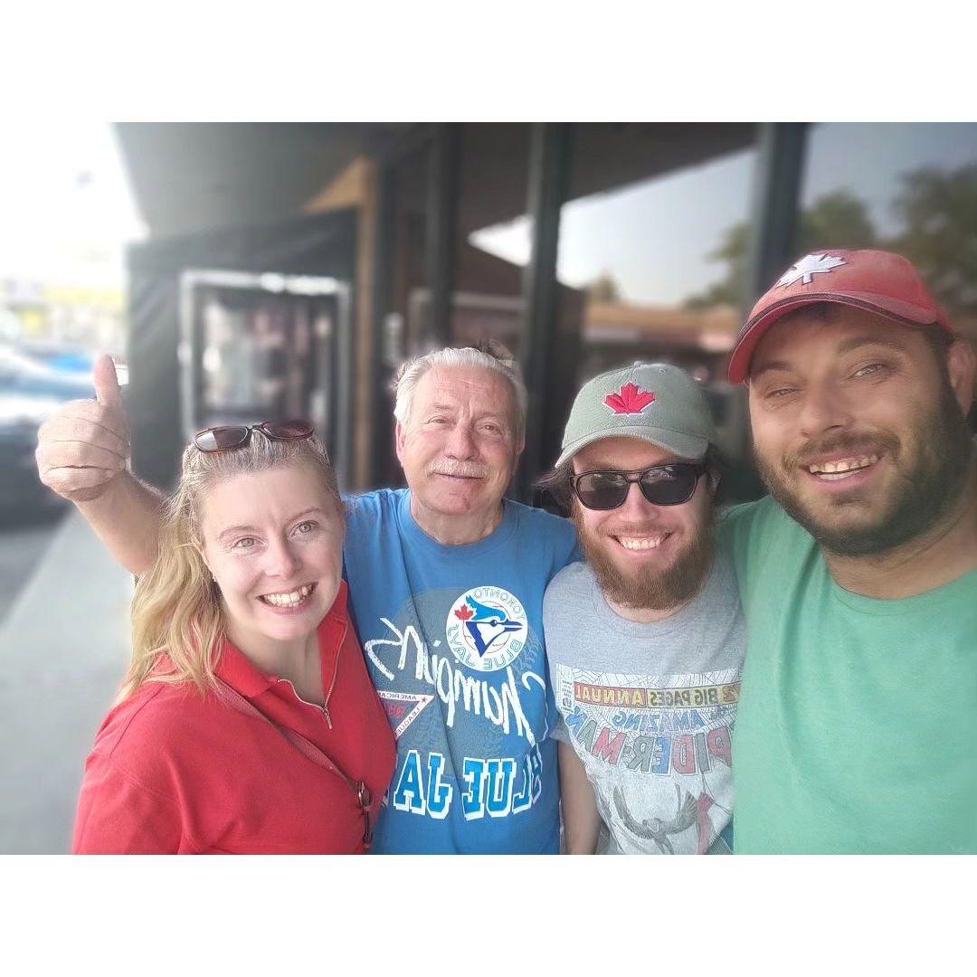 Golfing for Fathers Day with Papa Ror!