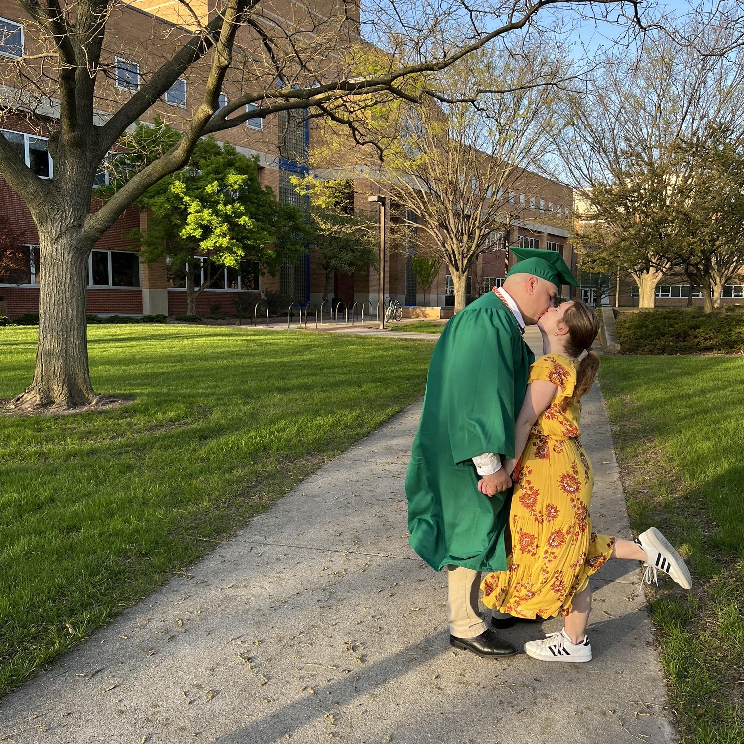 The summer Robin graduated from MSU (East Lansing, 2022)