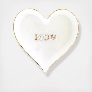 Mom Boho Heart Shaped Ring Dish