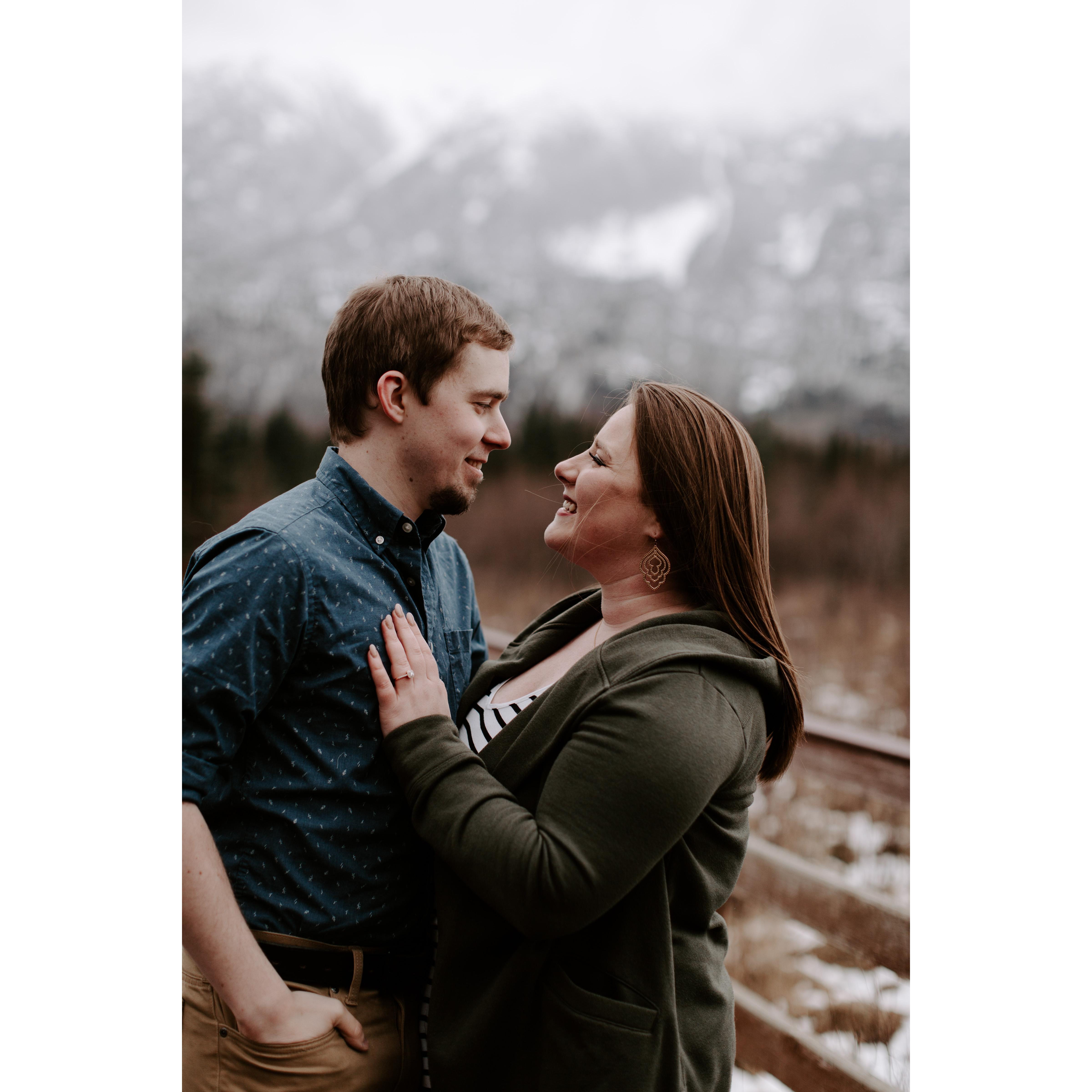 Engagement photos done in Alaska at Eagle River Nature Center by the amazing Sarah French.
Instagram: @sarah.french.photo
Facebook: @Sarah French Photo
Website: sarahfrenchphoto.com