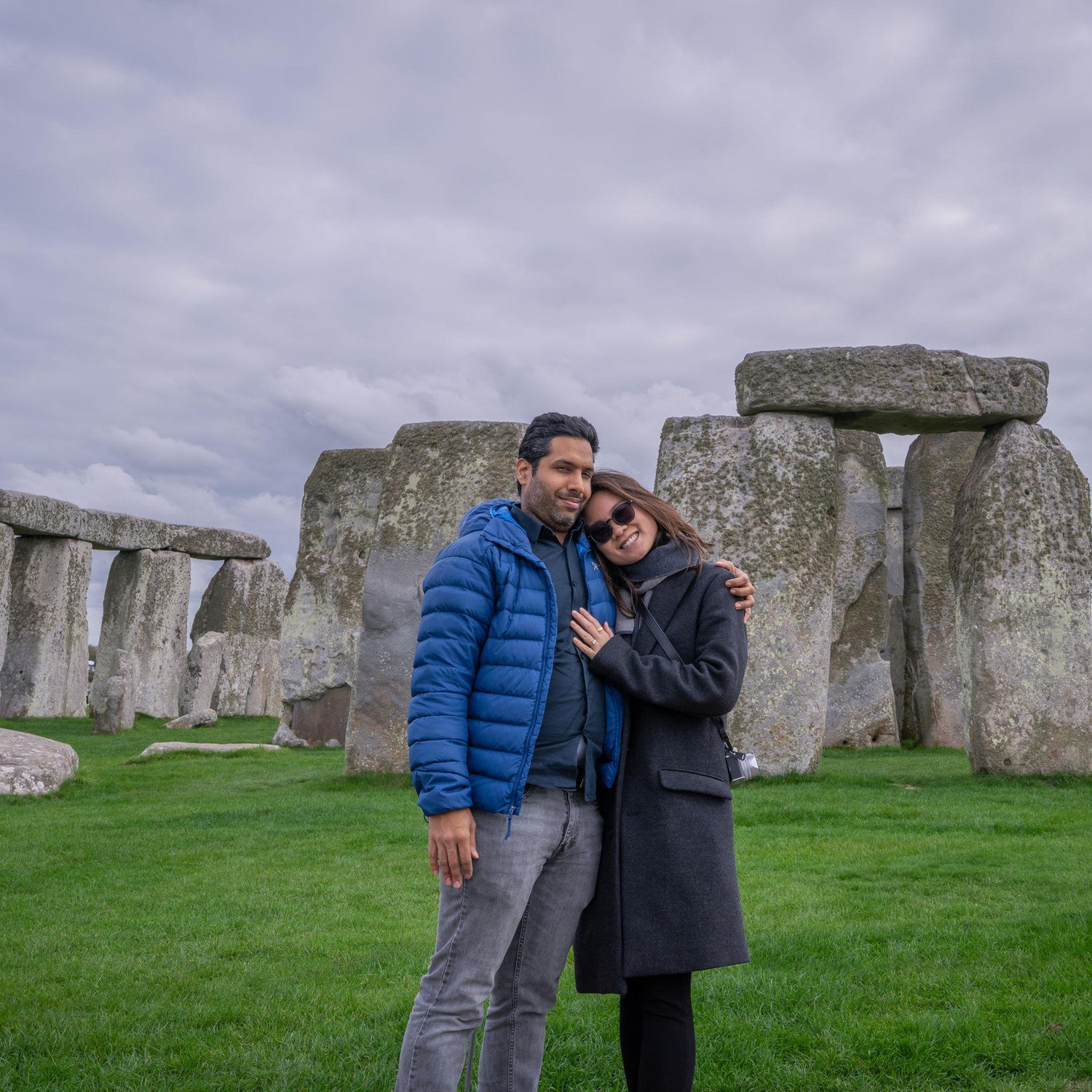 Even on the cloudiest day the sky is beautiful when you're with me!