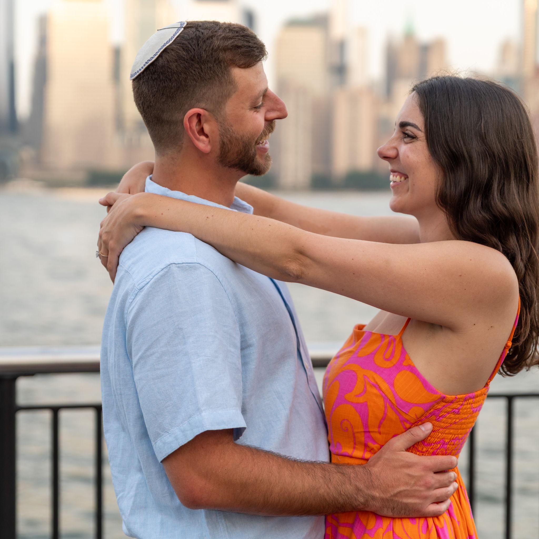 The Proposal | Exchange Place Pier in Jersey City