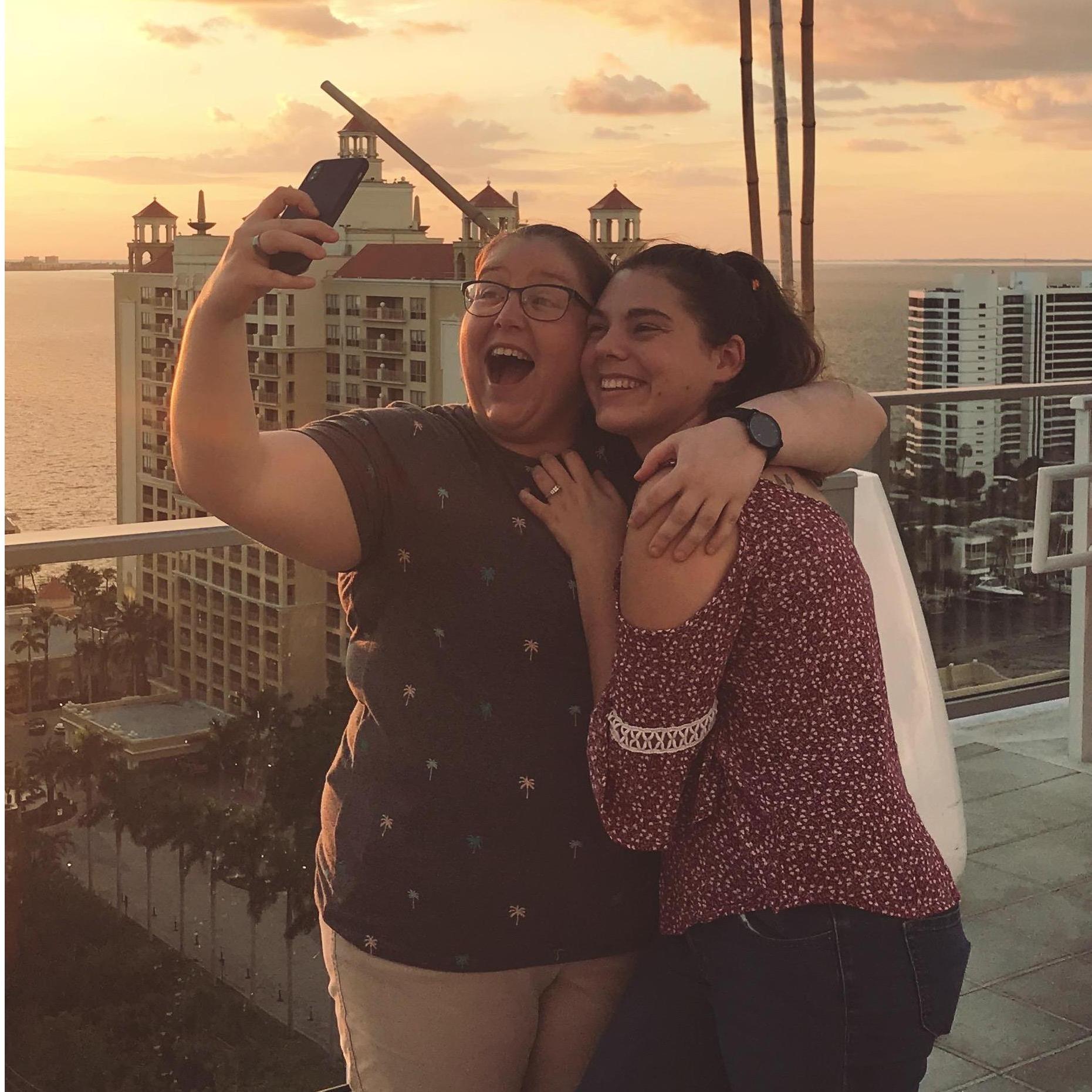 The day Jule asked Sam to be her wife! September 12th, 2018.