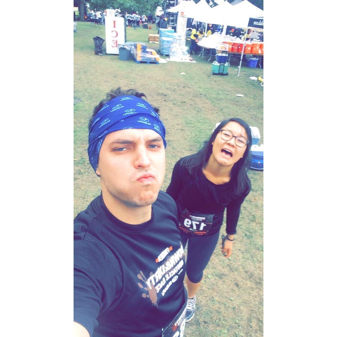 There were a couple of years in NY where we went running together