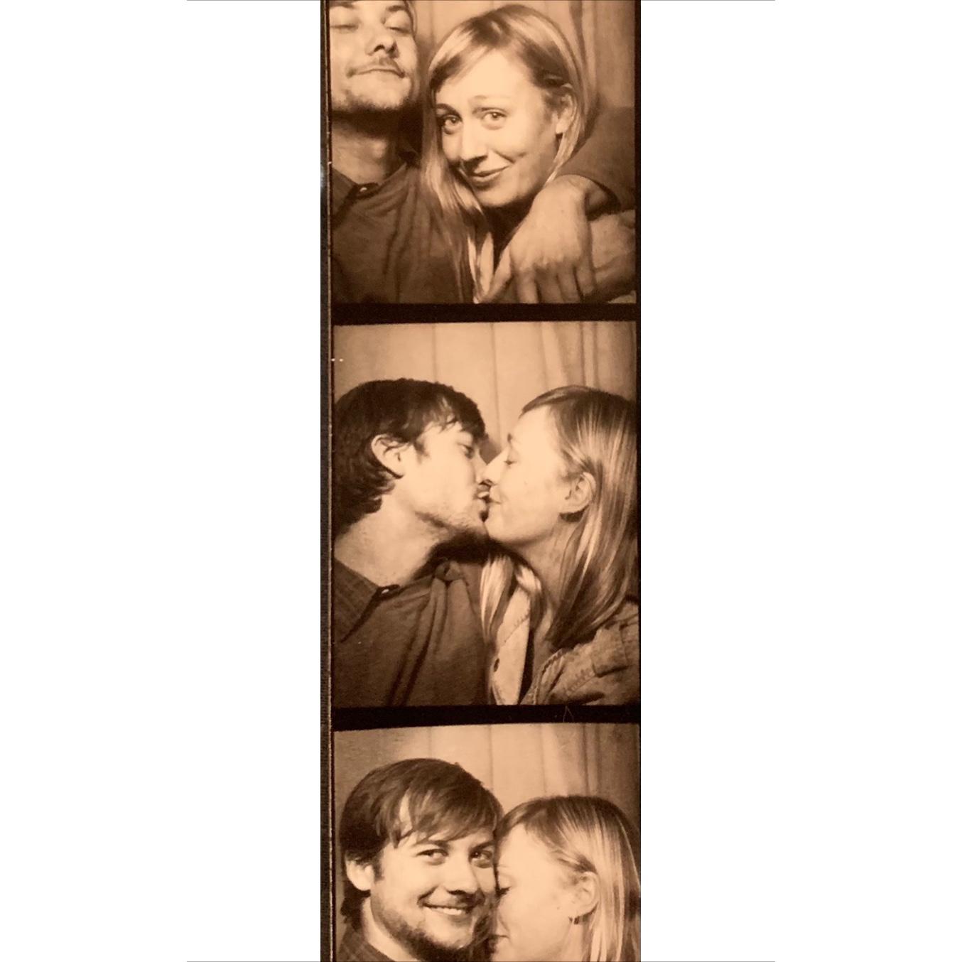 First photo booth