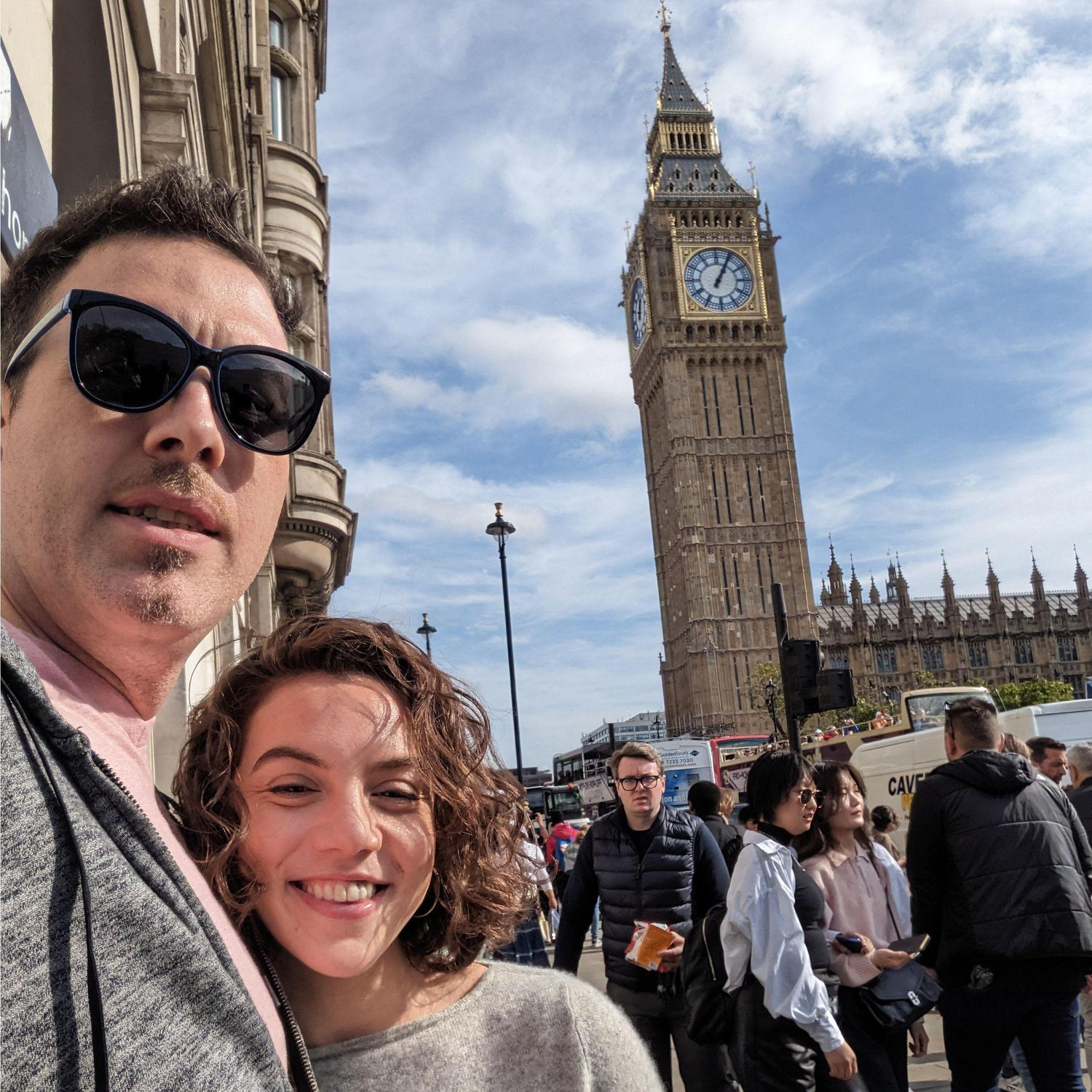 We've done some traveling... To London