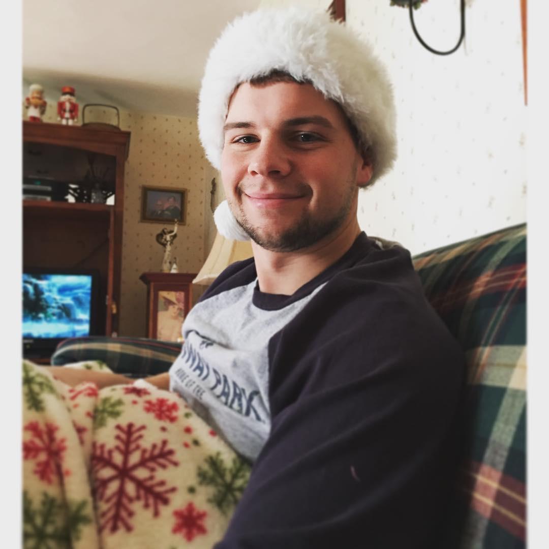 Our first Christmas as a new couple in 2015!