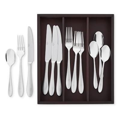 Williams Sonoma Pantry 36-Piece Flatware Set with Caddy