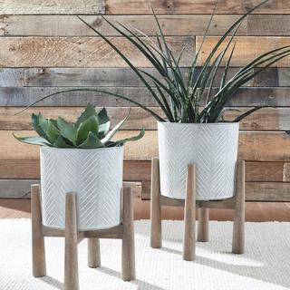 Domele Planter, Set of 2