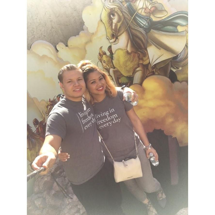 Our first road trip to the Holy Land in Orlando, FL.