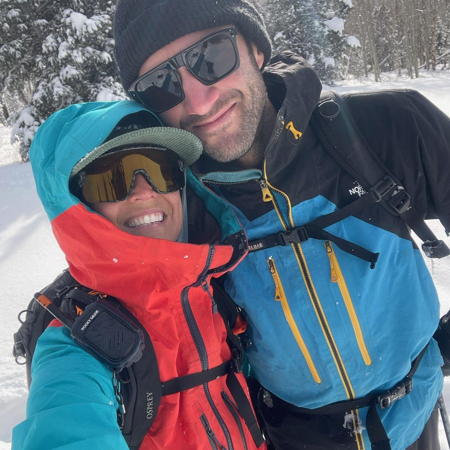 Our favorite thing: skiing!