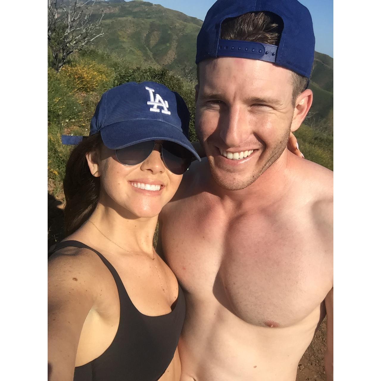 First hike
