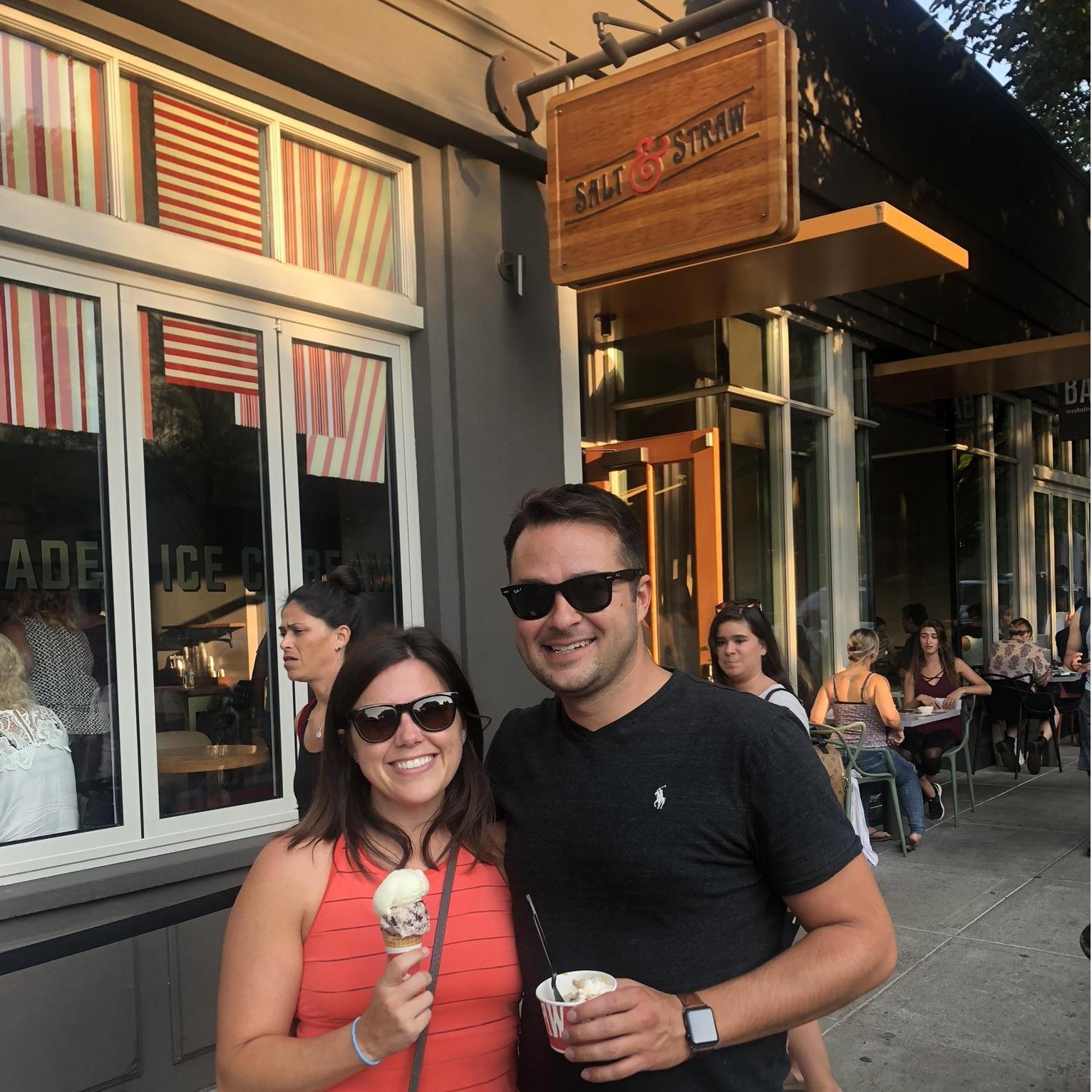 One of our favorite treats- Salt & Straw