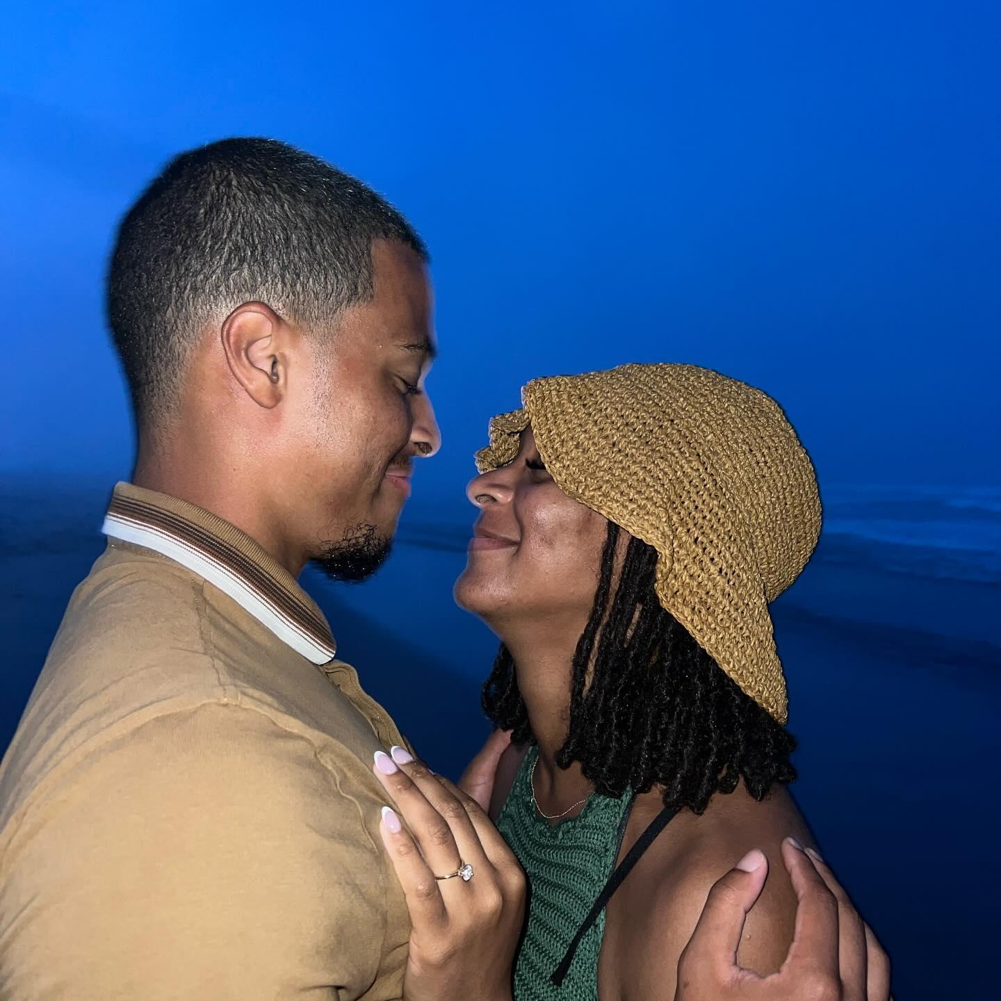 We got engaged!