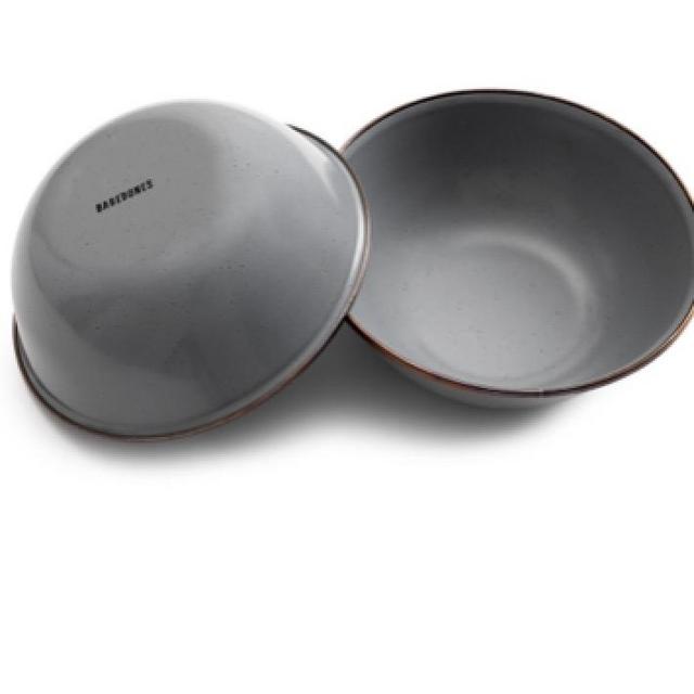 Enamelware Camping Bowls - Package of 2