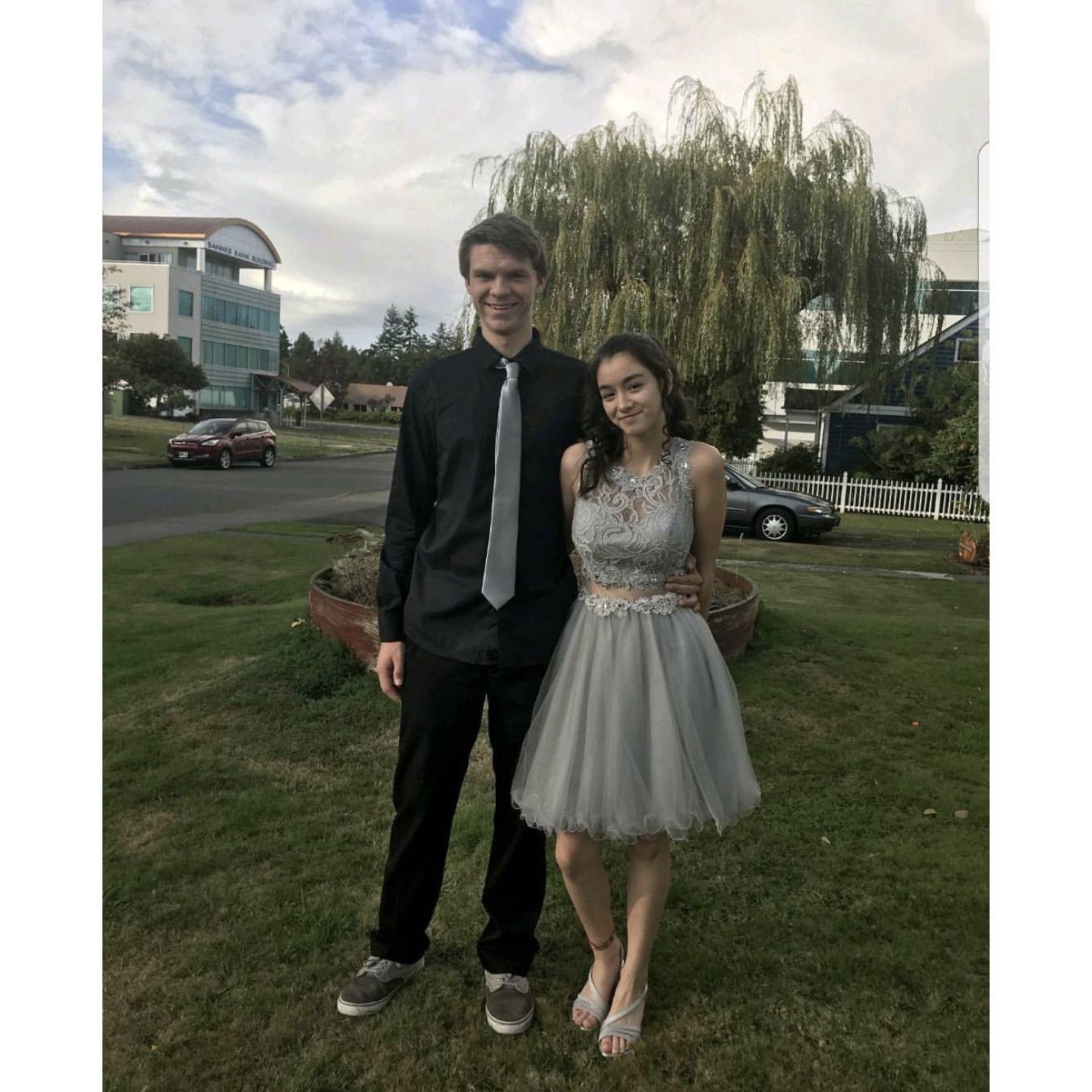 Blaine WA. Sophomore homecoming 2017