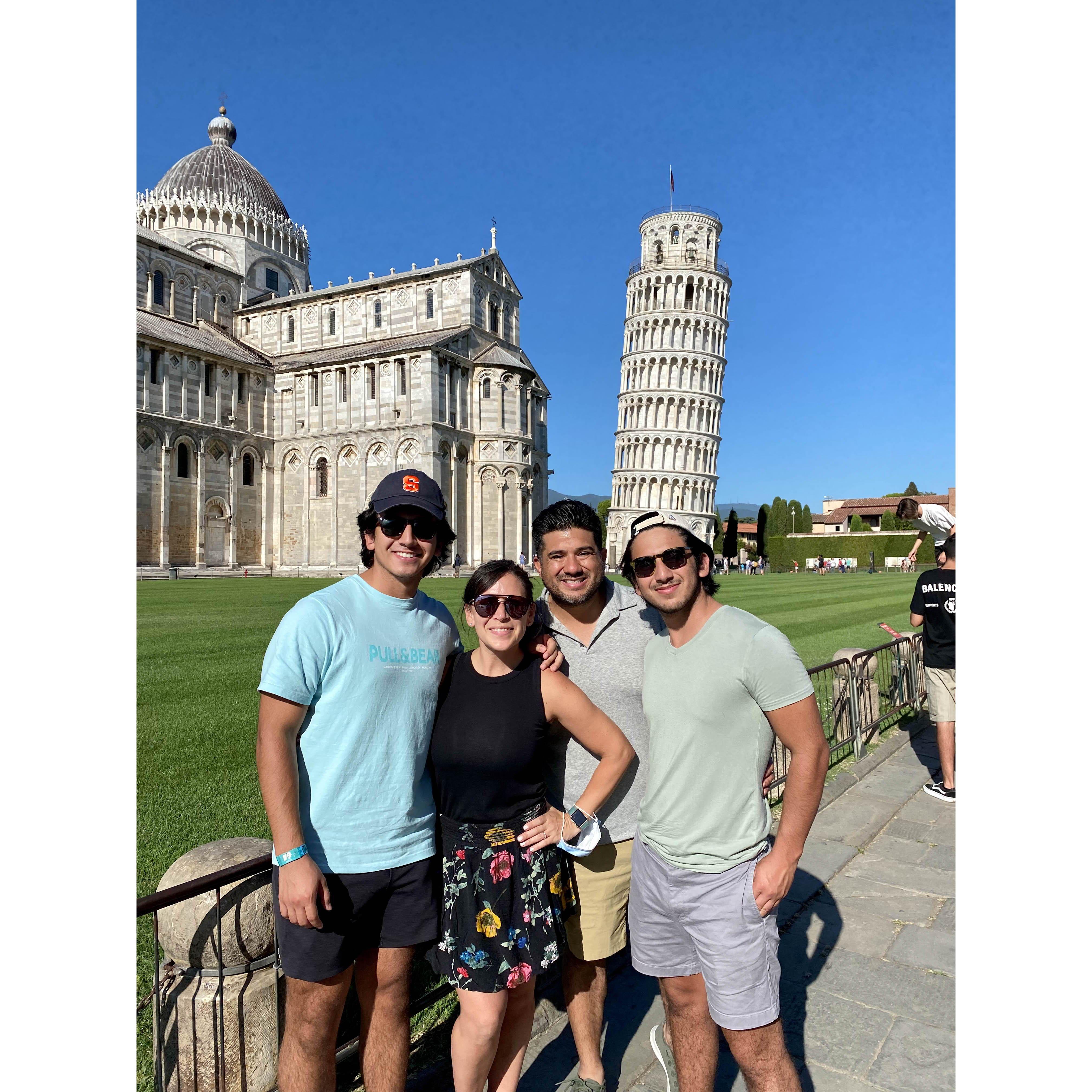 Leaning tower of Pisa, Italy