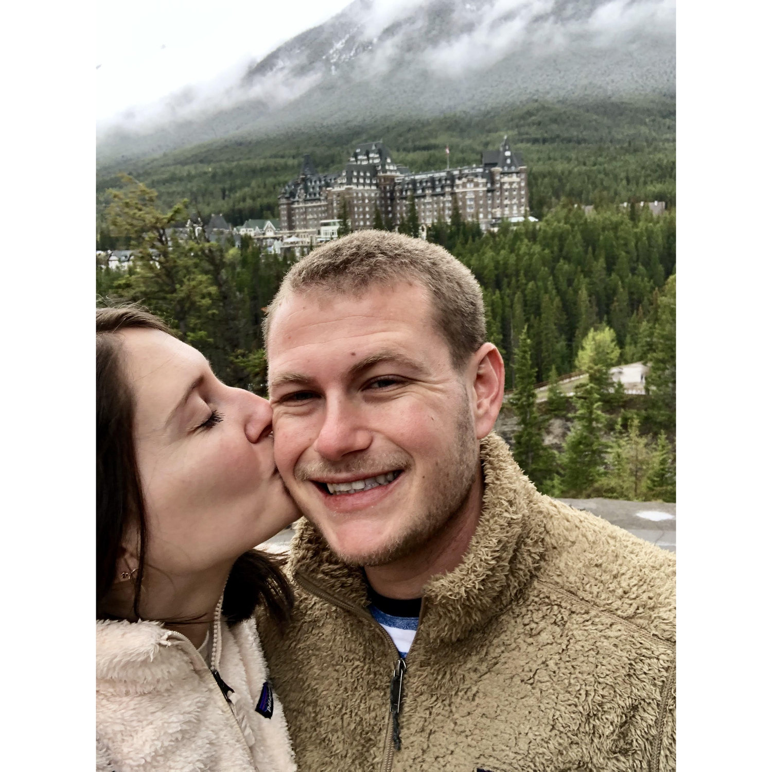 Erin's birthday trip to Banff