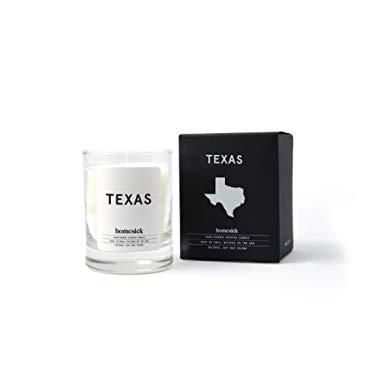 Homesick Mini Scented Candle (10 to 12 hr Burn Time) Home, 1.5 oz, Texas