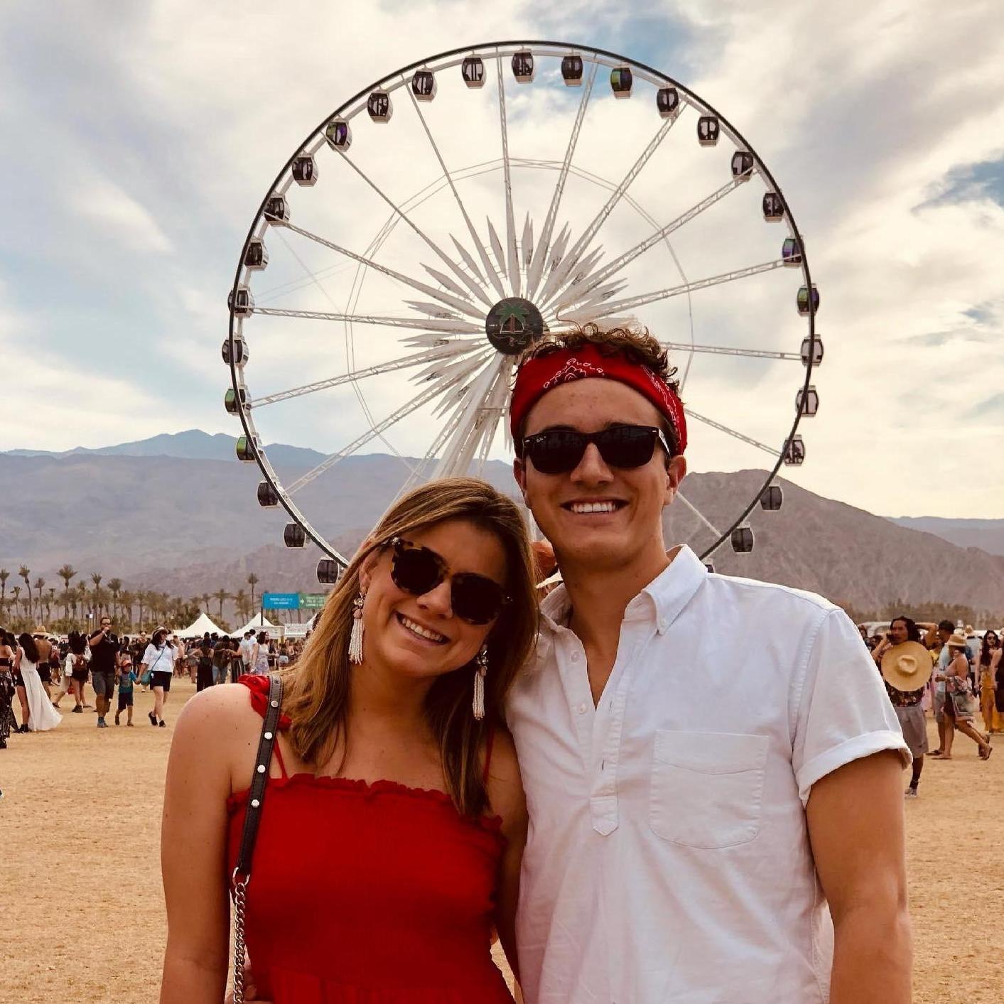 First Music Festival together! Coachella, April 2018