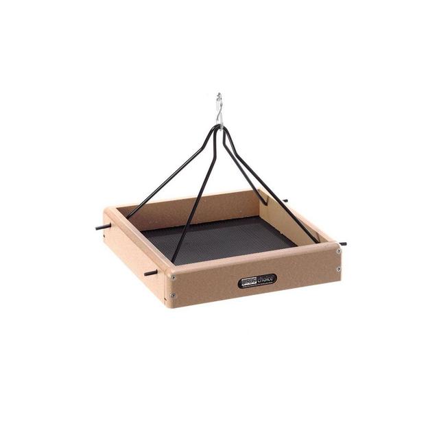 Birds Choice 10" x 10" Hanging Open Platform Bird Feeder