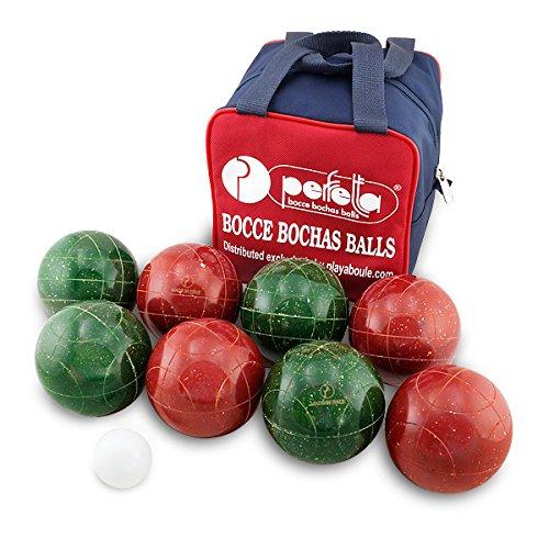 Perfetta Club Pro Bocce Ball Set 107mm Made in Italy