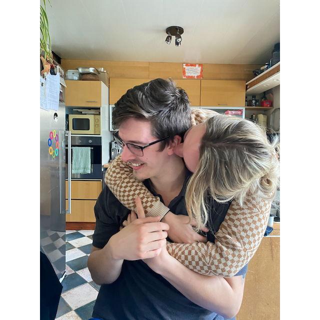 This was a few days before we got engaged.