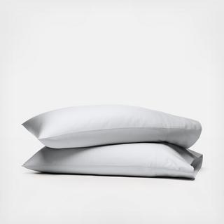 Signature Hemmed Organic Pillowcase, Set of 2