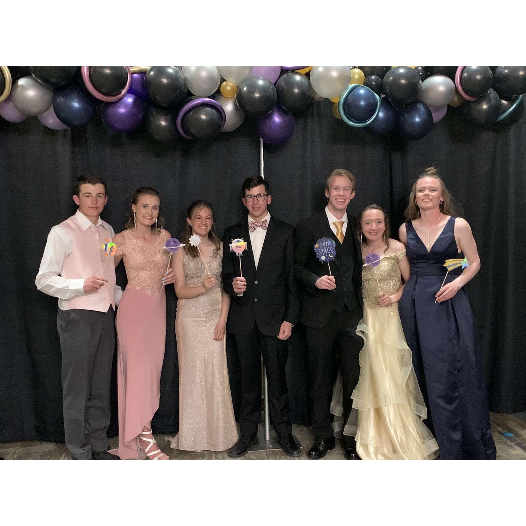 The only picture we got during prom