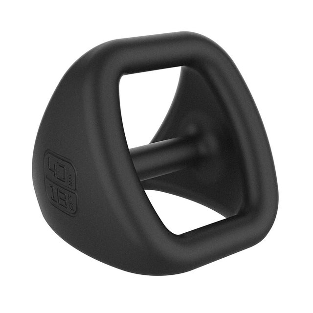 TRX YBell Pro Series 3-in-1 Dumbbell, Kettlebell and Push Up Stand Workout Equipment | Commercial Grade Powder Coated Surface | Perfect for Strength Training & Conditioning Workouts