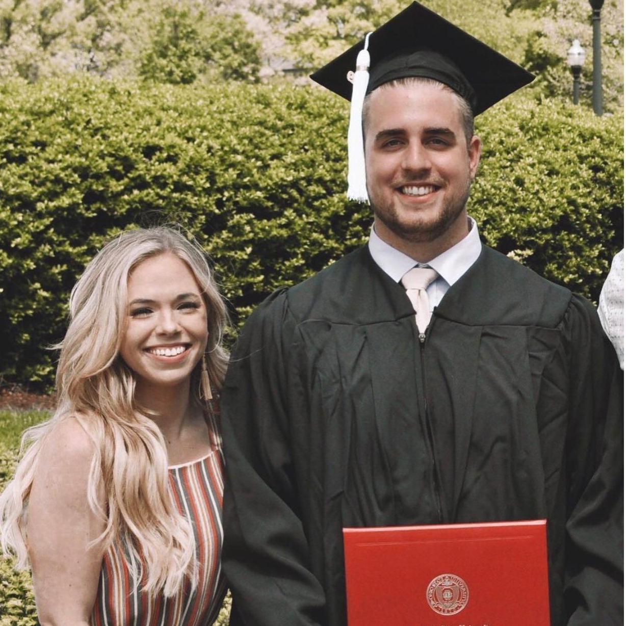 Lu's graduation from The Ohio State University.